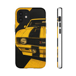 Z28 Yellow Camaro Retro Poster Tough Phone Case
