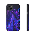 Neon Shrine Maiden phone case | Tough Case, anime vaporwave