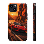 Red C8 Desert Canyon Sunset Phone Case Tough Case