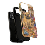 Guilty French Bulldog Phone Case, Confetti Watercolor Cover
