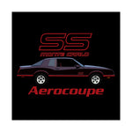 1987 Monte Carlo SS Aerocoupe Poster – Garage or Man Cave Gift