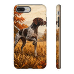 German Shorthaired Pointer Pointing Art Tough Phone Case