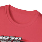 1970 Chevelle SS LS6 graphic T-Shirt | Muscle Car Racing Design