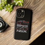 NSX Dual View Black Red JDM Sports Car Tough Phone Case Gift