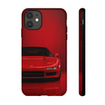 Red NSX Phone Case, 90s JDM Supercar Legend Tough Cover, Mens Gift