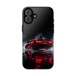 Z06 C8 Phone Case, Red Smoke Studio Reflection Cover