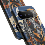 Blue Heeler Australian Cattle Dog Art Tough Phone Case