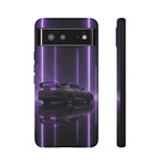 Matte Gray MK4 Supra Violet Neon Pillars Case