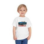 Cobra 289 Toddler T-Shirt – Vintage Blue Roadster Muscle Car Tee
