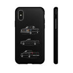 Black Silverado Classic Pickup Tough Phone Case for Chevy Truck Fans