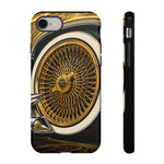 Hundred Spoke Wire Wheel Macro Tough Phone Case