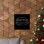 1993 Chevy Camaro Z28 Poster Wall Art Print Classic Muscle Car Garage Decor