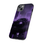 Midnight Charger Violet Neon Tough Phone Case