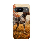 German Shorthaired Pointer Pointing Art Tough Phone Case