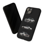 Silver Hakosuka Skyline Classic Sports Car Tough Phone Case for JDM Fans