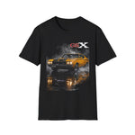 GSX Muscle Car Graphic T-Shirt | Yellow Vintage Car Design