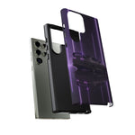 Matte Gray MK4 Supra Violet Neon Pillars Case