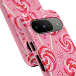 Candy Swirl Lollipop Art Tough Phone Case