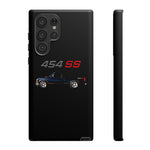 Chevy 1500 454 SS Sport Truck Phone Case Featuring Pickup Side Profile