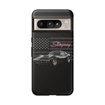 C3 Stingray Phone Case Black Sports Car Tough Cover Gift