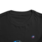 Toddler 1969 Corvette C3 Stingray T-Shirt | Blue Chevy Muscle Car Tee
