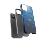 Amberjack School Phone Case, Open Water Sunlight Tough Cover