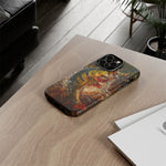 Peacock Bass Strike Phone Case Freshwater Fishing Gift for Anglers