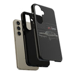 Z28 Camaro Phone Case Classic Muscle Car Patriotic Tough Cover Gift Art
