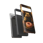 Pug Donut Dilemma Tough Phone Case