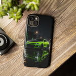 Camaro ZL1 Neon Green Muscle Car phone case | Tough Cover