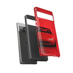 Red Miata Phone Case, NA MX5 90s JDM Roadster Tough Cover