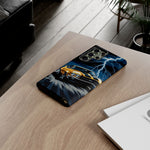 Yellow Chevelle SS Lightning Tough Phone Case Cover Gift Art