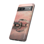 1957 Chevy Bel Air Blush Cream Tough Phone Case for Classic Car Fans