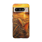 Redfish Fishing Phone Case Marsh Angler Tough Cover Gift