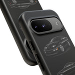 Black 300ZX Sports Car Tough Phone Case - Multi View