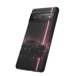 FC RX-7 Pink Neon Fog Column Tough Case