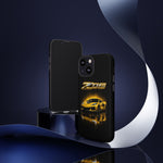 Z06 Corvette Phone Case, Yellow Neon Chrome Studio Cover