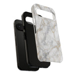 White Marble Pattern Phone Case | Tough Cover