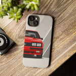 Fox Body Mustang Four-Eye Red Tough Phone Case