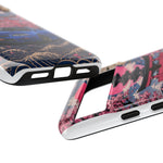 Bayside Blue Skyline Phone Case, Cherry Blossom Torii Tough Cover