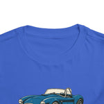 Cobra 289 Toddler T-Shirt – Vintage Blue Roadster Muscle Car Tee