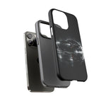 Black Sports Car Illustration 2023 Challenger SRT phone case | Car Drift Reflection
