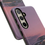 Sunset Skyline GT-R R32 phone case | car reflection, purple dusk