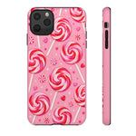 Candy Swirl Lollipop Art Tough Phone Case