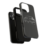 1969 Camaro Black Restomod Front Tough Phone Case Cover Gift