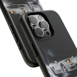 NSX Phone Case, White Pop-Up Headlight Smoke Studio Cover