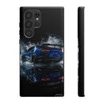 Camaro ZL1 Phone Case, Blue Track Smoke Studio Cover