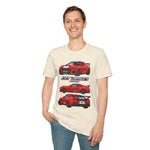 Red 2025 GT350 Muscle Car T-Shirt | Racing Mustang Graphic Tee