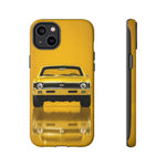 Nova SS Phone Case Yellow, Classic 70s Muscle Car Cover, Gift for Him