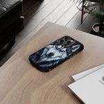 Siberian Husky Geometric Diamond Art Tough Phone Case